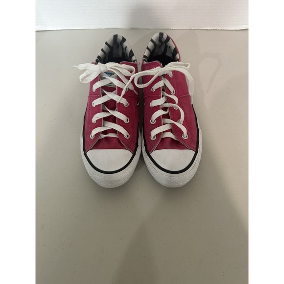 Converse All Star Junior Pink Low SIZE 4 - Picture 1 of 9